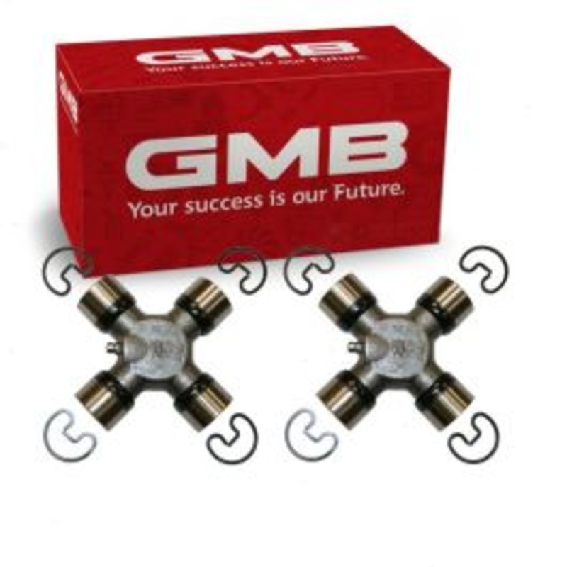 2 pc GMB Rear Shaft All Universal Joints for 1970-1974 GMC C15 C1500 Pickup