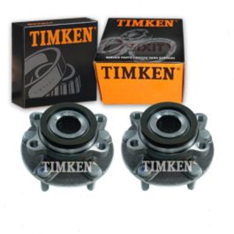 2 pc Timken Front Wheel Bearing Hub Assemblys for 2008-2013 Nissan Rogue