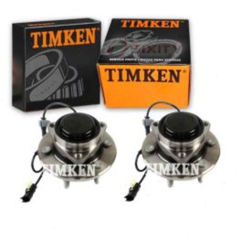 2 pc Timken Front Wheel Bearing Hub Assemblys for 2014-2016 GMC Yukon