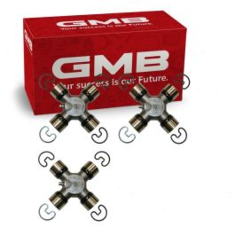 3 pc GMB Rear Shaft All Universal Joints for 1975-1978 GMC P15