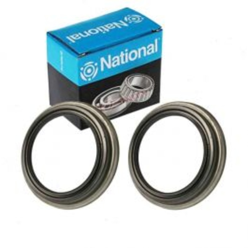 2 pc National Front Inner Wheel Seals for 2005-2018 Toyota Tacoma