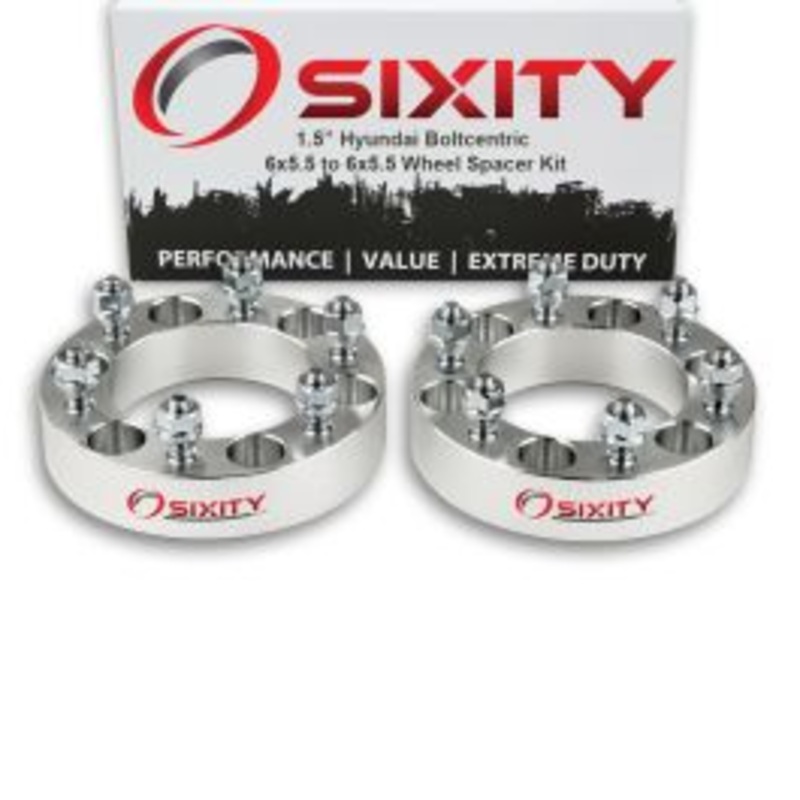 Sixity 2 pc 1.5" Thick Wheel Spacers - Hyundai Entourage - 6x5.5