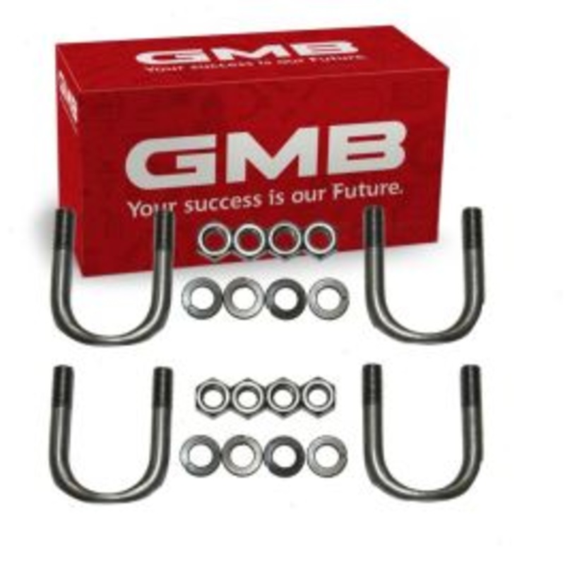 2 pc GMB Front Shaft All Universal Joint U-Bolt Kit for 1967-1969 Chevrolet K20 Suburban