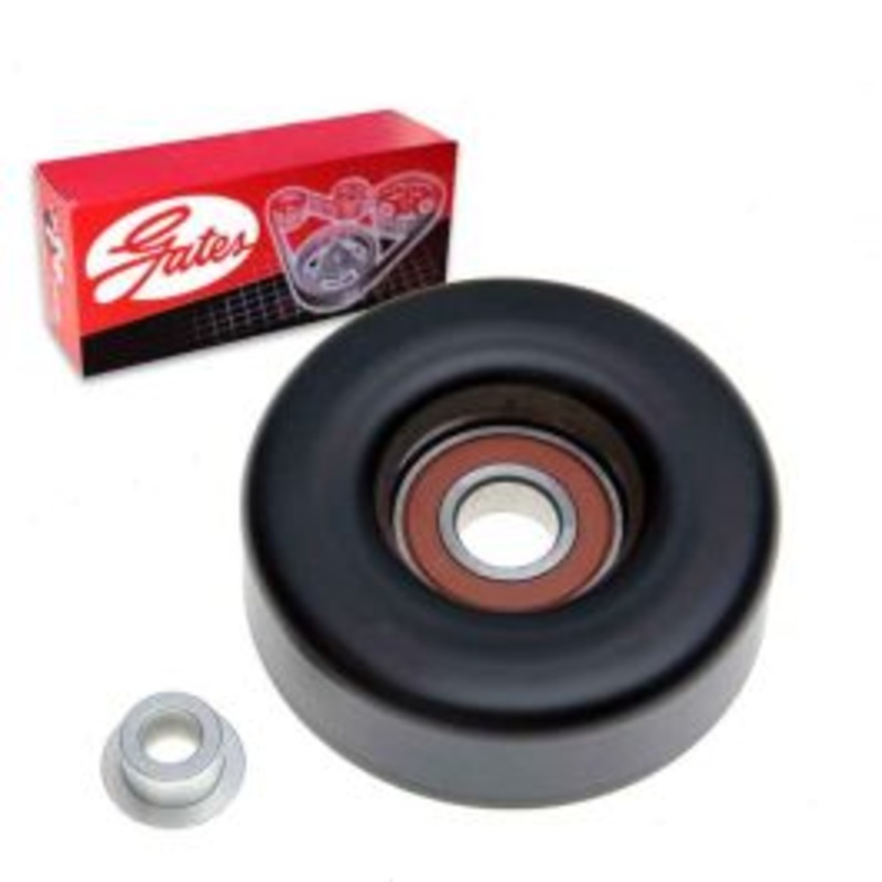 Gates DriveAlign Serpentine Drive Belt Idler Pulley for 1992-1994 Plymouth Sundance 3.0L V6