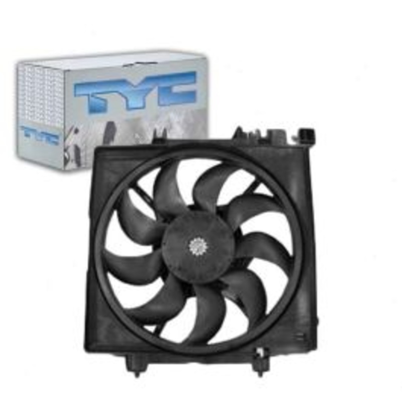 TYC Left Engine Cooling Fan Assembly for 2008-2016 Subaru Impreza