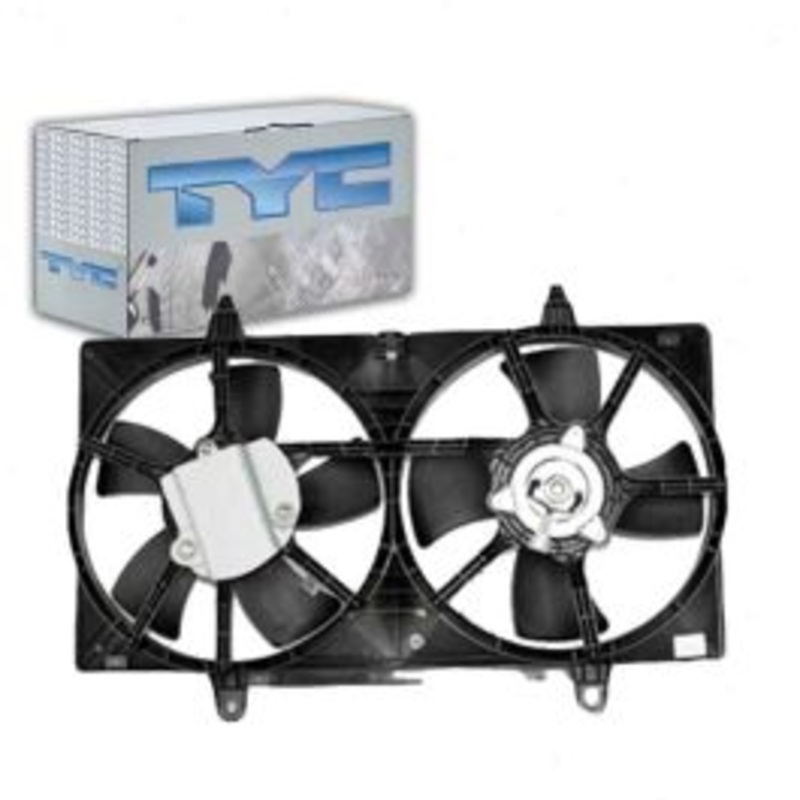 TYC 620420 Dual Radiator & Condenser Fan Assembly