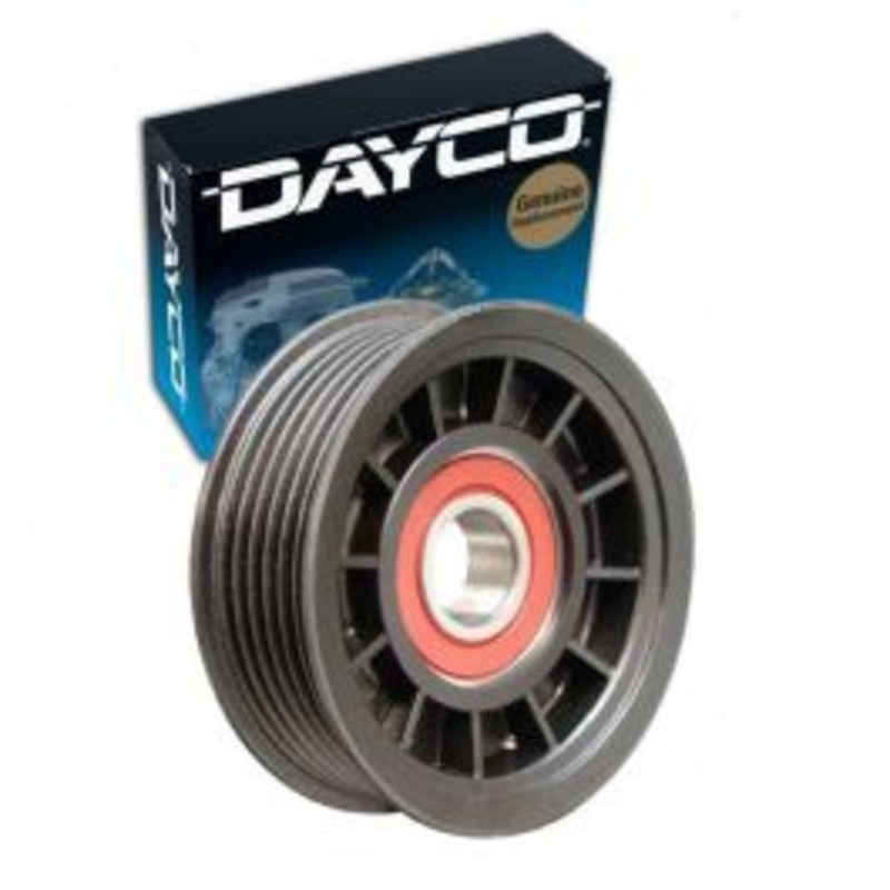 Dayco AC Bypass Drive Belt Idler Pulley for 2002-2007 Jeep Liberty 3.7L V6