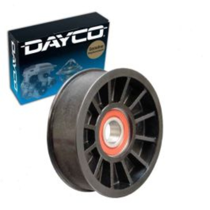 Dayco Drive Belt Idler Pulley for 1987-1996 Ford E-350 Econoline 4.9L 5.8L L6 V8