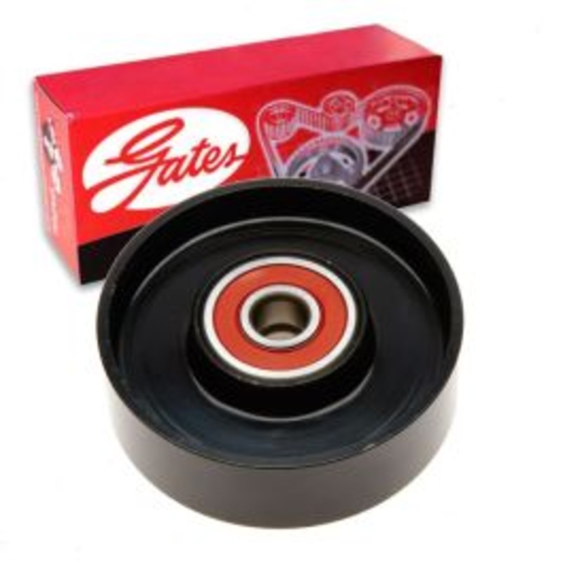 Gates DriveAlign Alternator Power Steering Drive Belt Idler Pulley for 2003-2008 Infiniti FX35 3.5L V6