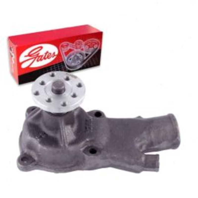 Gates Engine Water Pump for 1967-1974 GMC P35 P3500 Van 4.1L L6
