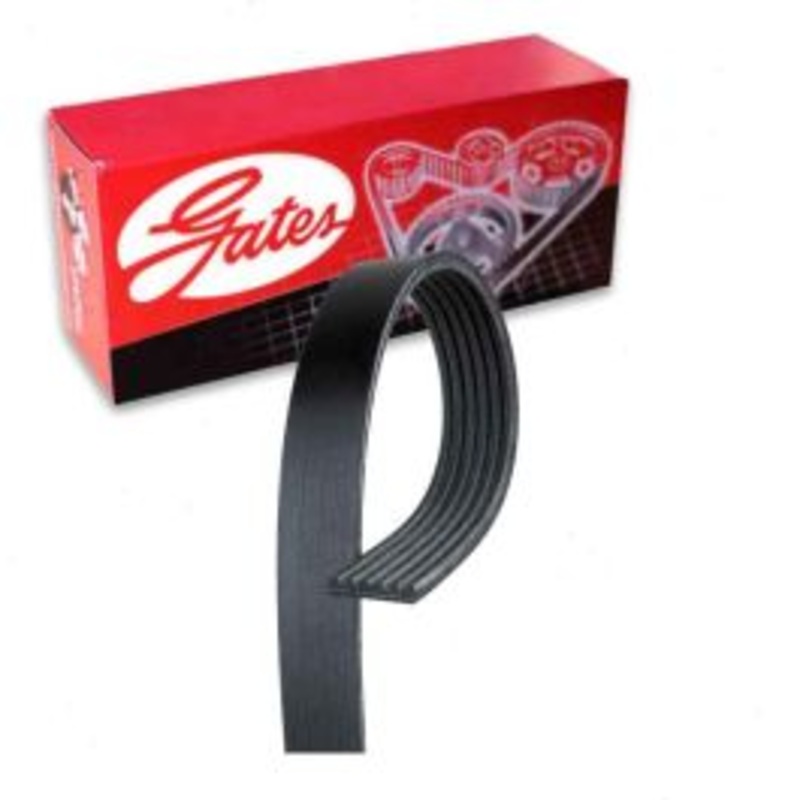Gates Micro-V Serpentine Belt for 2014-2015 Porsche Cayman 2.7L 3.4L H6