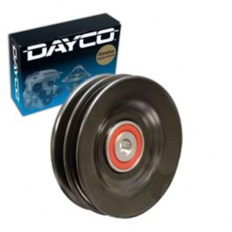 Dayco Drive Belt Idler Pulley for 1985-1987 Dodge D100 5.2L 5.9L V8
