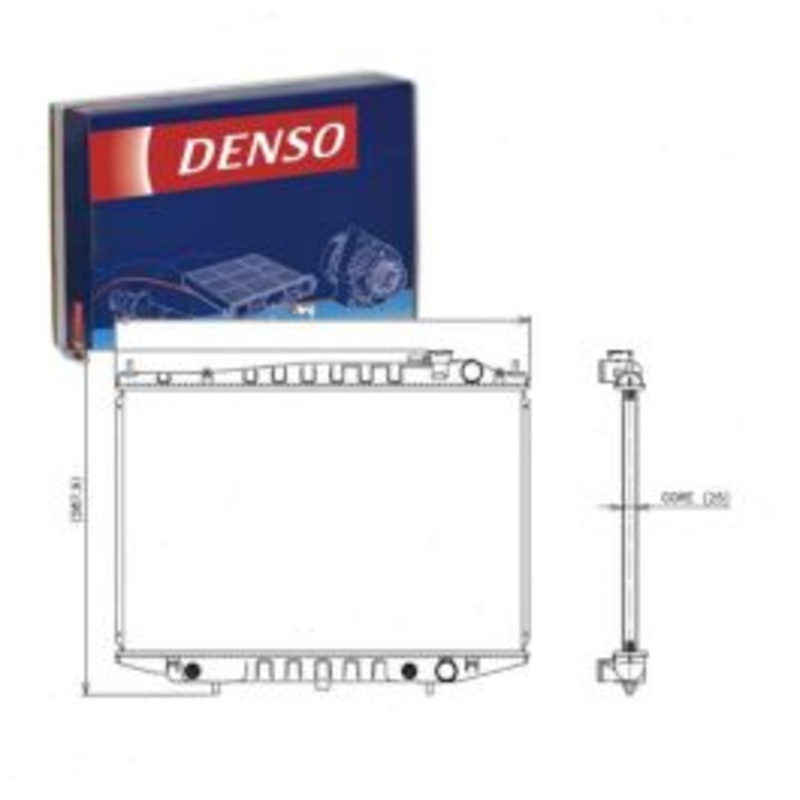 Denso 221-3400 Radiator