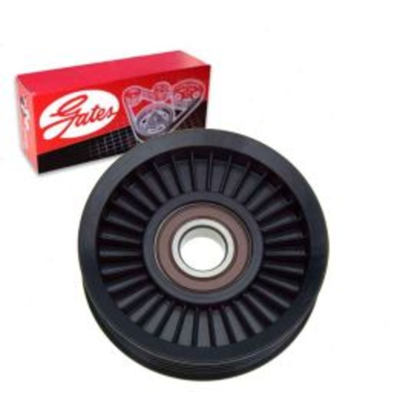 Gates DriveAlign Drive Belt Idler Pulley for 1988-1993 GMC C3500 7.4L V8