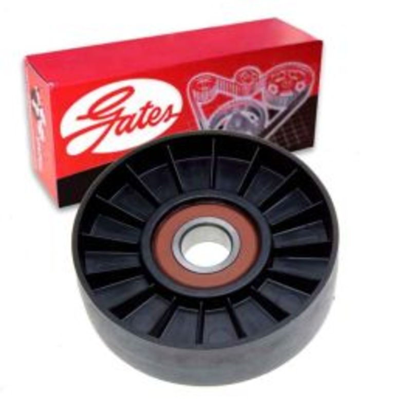 Gates DriveAlign Drive Belt Idler Pulley for 1990 Chevrolet V3500 7.4L V8