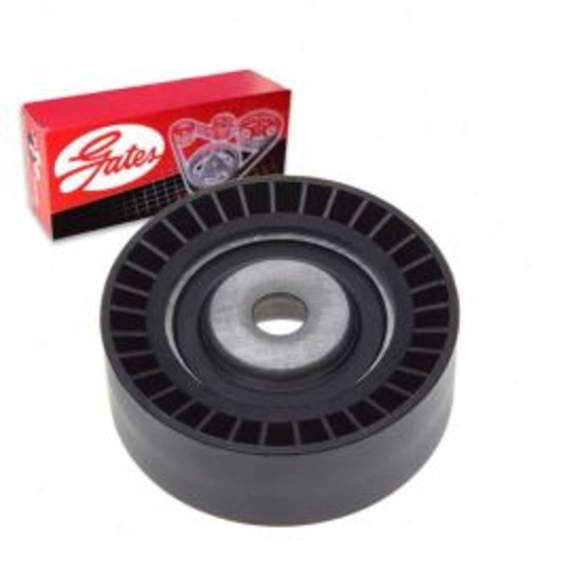 Gates DriveAlign Alternator Water Pump Drive Belt Tensioner Pulley for 1992-1995 BMW 325is 2.5L L6