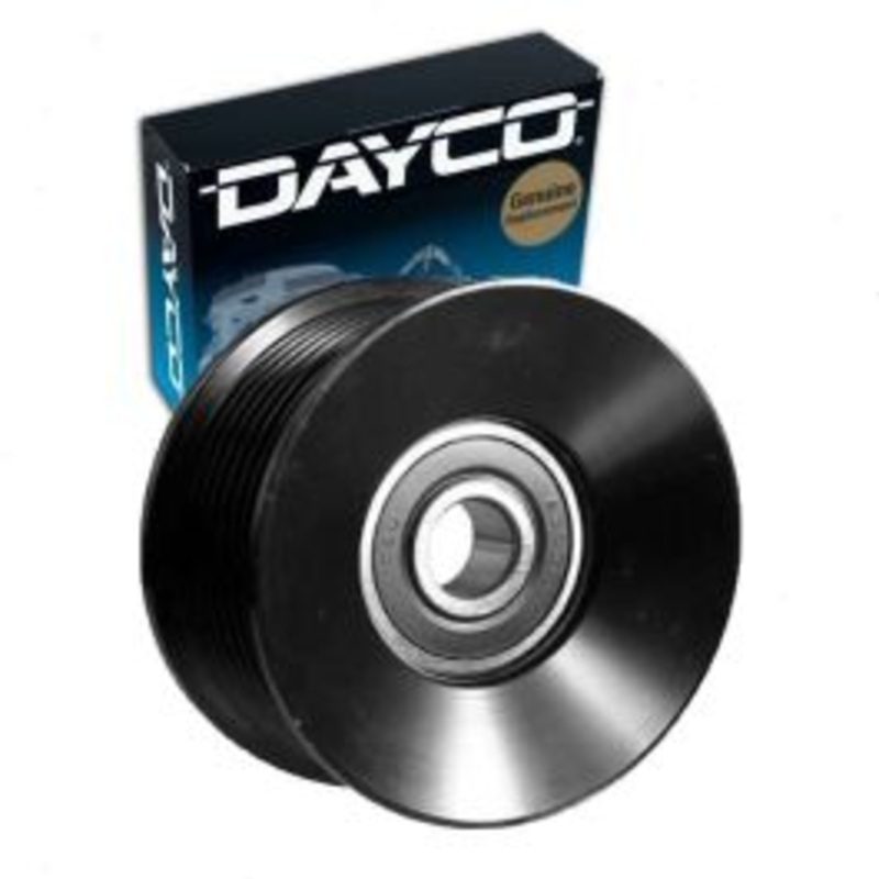 Dayco Grooved Pulley Drive Belt Idler Pulley for 2003 Ford Excursion 6.0L V8