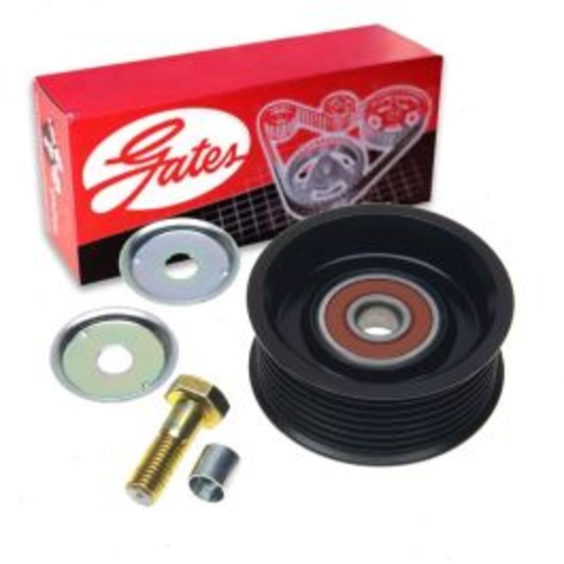 Gates DriveAlign Lower Drive Belt Idler Pulley for 2015 Infiniti Q40 3.7L V6