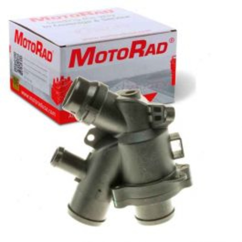 MotoRad Coolant Thermostat Housing Assembly for 2010-2017 Land Rover Range Rover