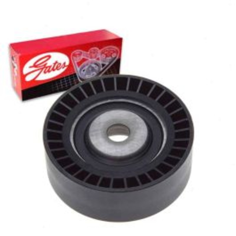Gates DriveAlign Alternator Water Pump Power Steering Drive Belt Tensioner Pulley for 2006-2008 BMW Z4 3.2L L6