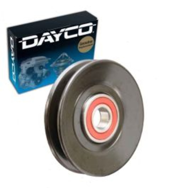 Dayco Drive Belt Idler Pulley for 1973-1988 Mercury Cougar 2.3L 3.3L 3.8L 4.2L 5.0L 5.8L 6.6L L4 L6 V6 V8