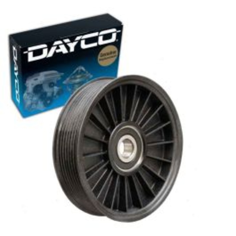 Dayco AC Bypass Drive Belt Idler Pulley for 1995-1997 Ford E-350 Econoline 7.3L V8