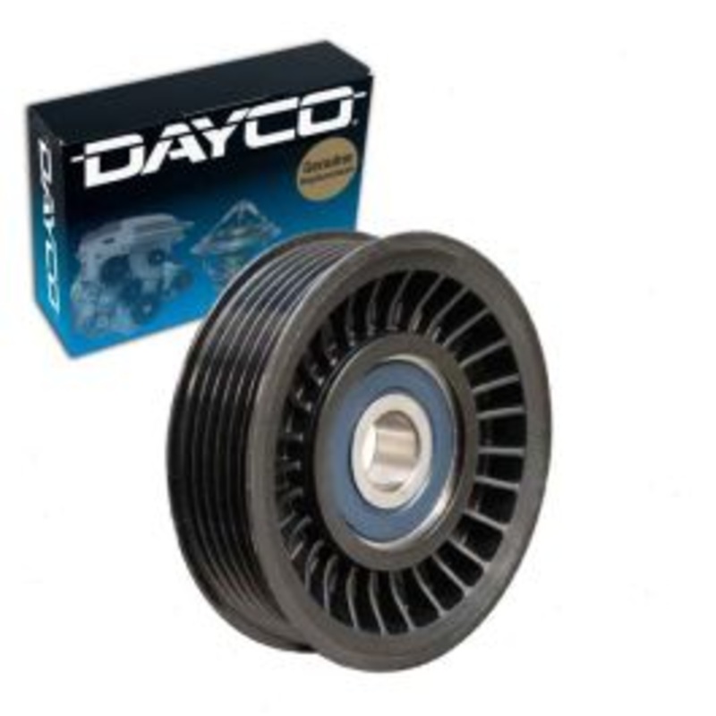 Dayco Grooved Pulley Drive Belt Idler Pulley for 2005-2010 Ford Mustang 4.6L V8