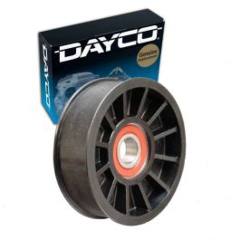Dayco Drive Belt Idler Pulley for 1987-1996 Ford F-350 4.9L 5.8L L6 V8