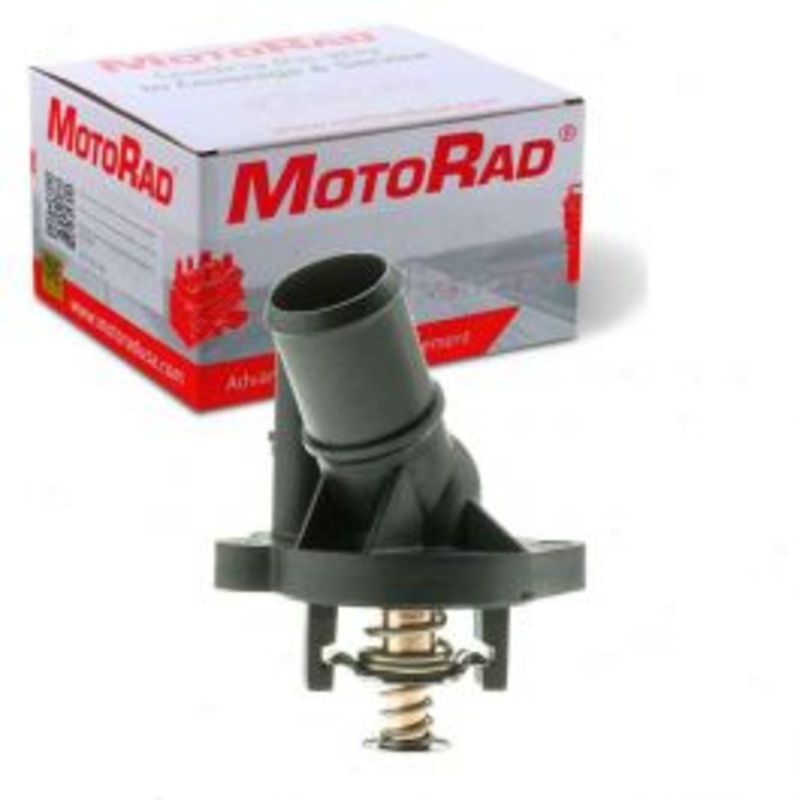 MotoRad Coolant Thermostat Housing Assembly for 2006-2018 Ford Fusion