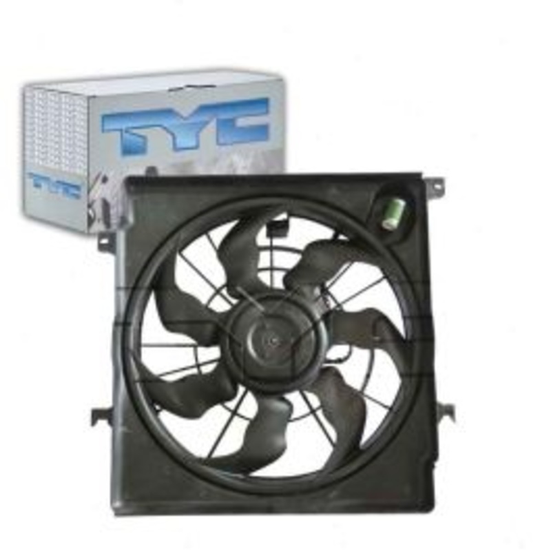 TYC 623110 Dual Radiator & Condenser Fan Assembly