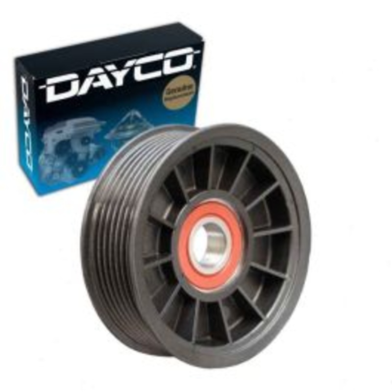 Dayco Grooved Pulley Drive Belt Idler Pulley for 1994 Ford F-350 7.3L V8
