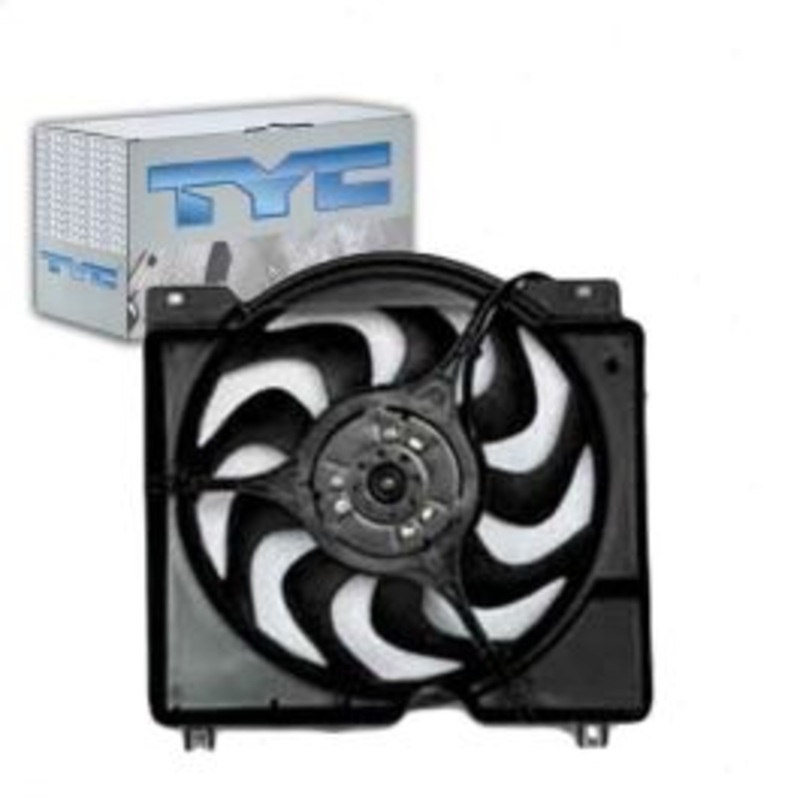 TYC Dual Radiator & Condenser Fan Assembly for 1997-2001 Jeep Cherokee 4.0L L6