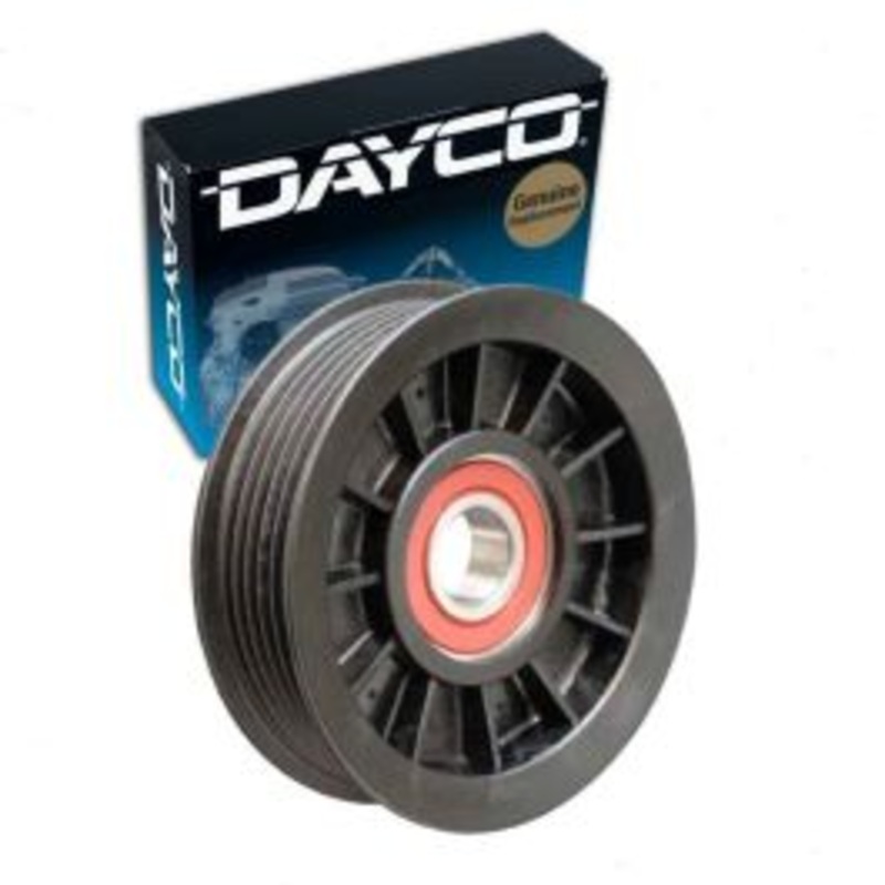 Dayco Drive Belt Idler Pulley for 1988-1993 GMC K3500 7.4L V8