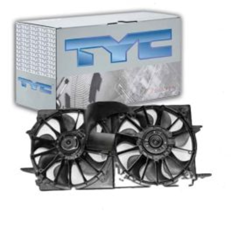 TYC Dual Radiator & Condenser Fan Assembly for 1999-2004 Oldsmobile Alero