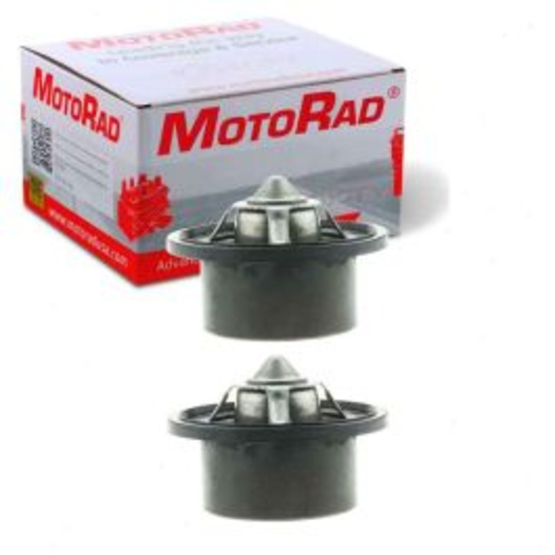 2 pc MotoRad Engine Coolant Thermostats for 1996-1999 GMC P3500