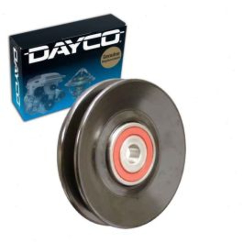 Dayco Drive Belt Idler Pulley for 1981 Plymouth Trailduster 5.2L 5.9L V8