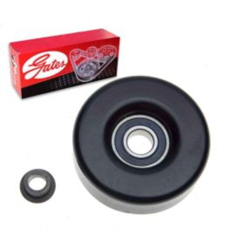 Gates DriveAlign Drive Belt Idler Pulley for 1995-1999 Chevrolet K1500 Suburban 6.5L V8