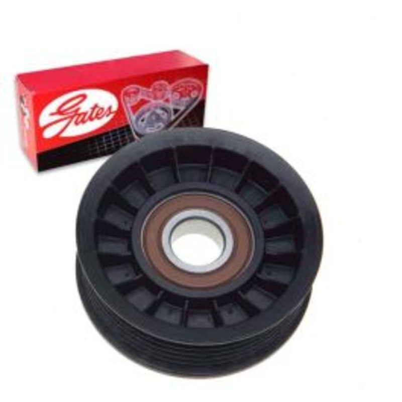 Gates DriveAlign Drive Belt Idler Pulley for 1995 GMC C3500 7.4L V8