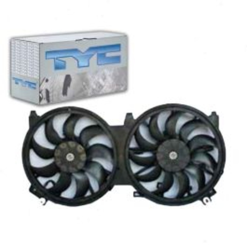TYC 621660 Dual Radiator & Condenser Fan Assembly