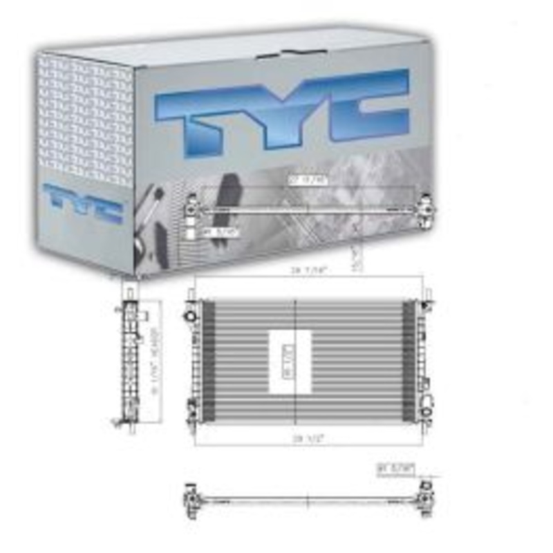 TYC Radiator for 2010-2013 Ford Transit Connect 2.0L L4