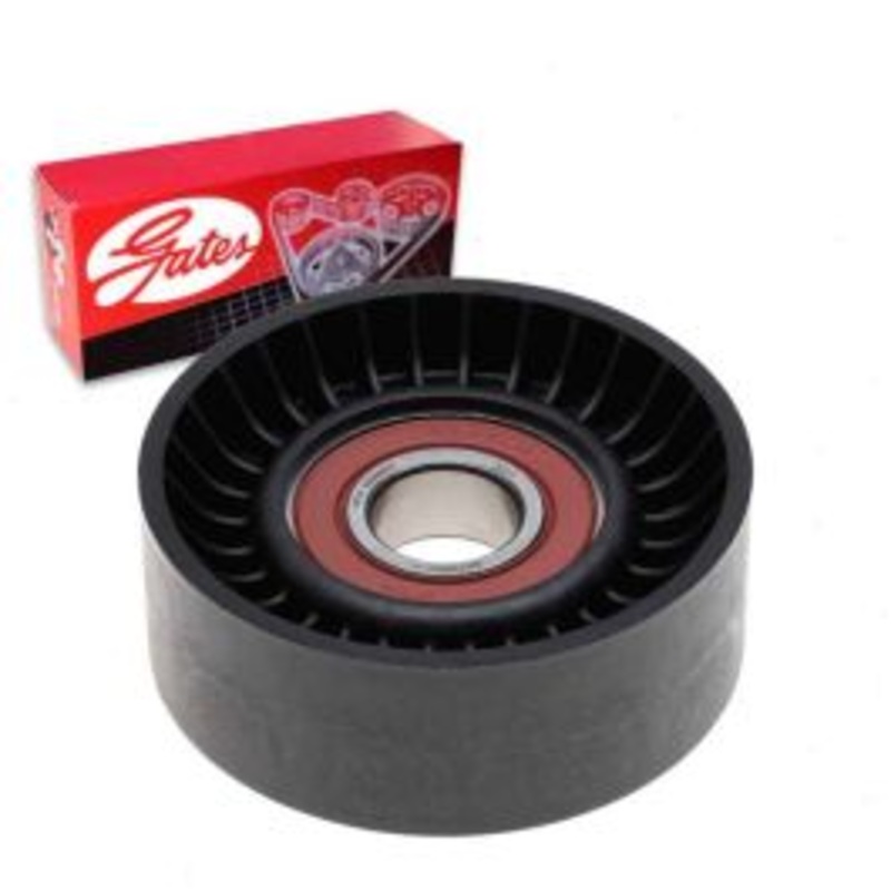 Gates DriveAlign Drive Belt Idler Pulley for 1998-2000 Ford Contour 2.0L L4