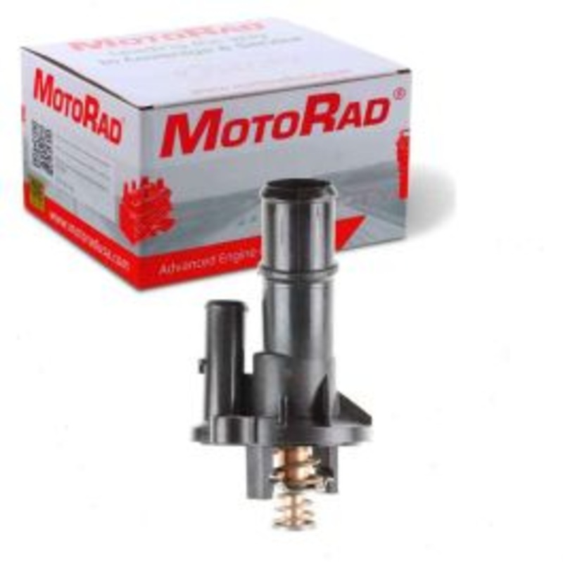 MotoRad Coolant Thermostat Housing Assembly for 2008 Ford Fiesta