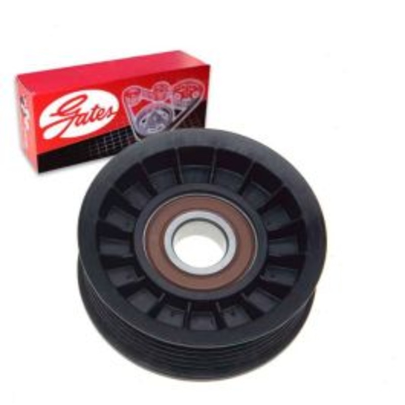 Gates DriveAlign Drive Belt Idler Pulley for 1993 GMC Safari 4.3L V6