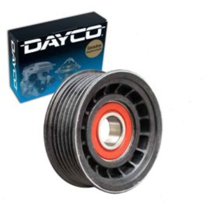 Dayco AC Bypass Drive Belt Idler Pulley for 1996 Chevrolet C2500 Suburban 7.4L V8