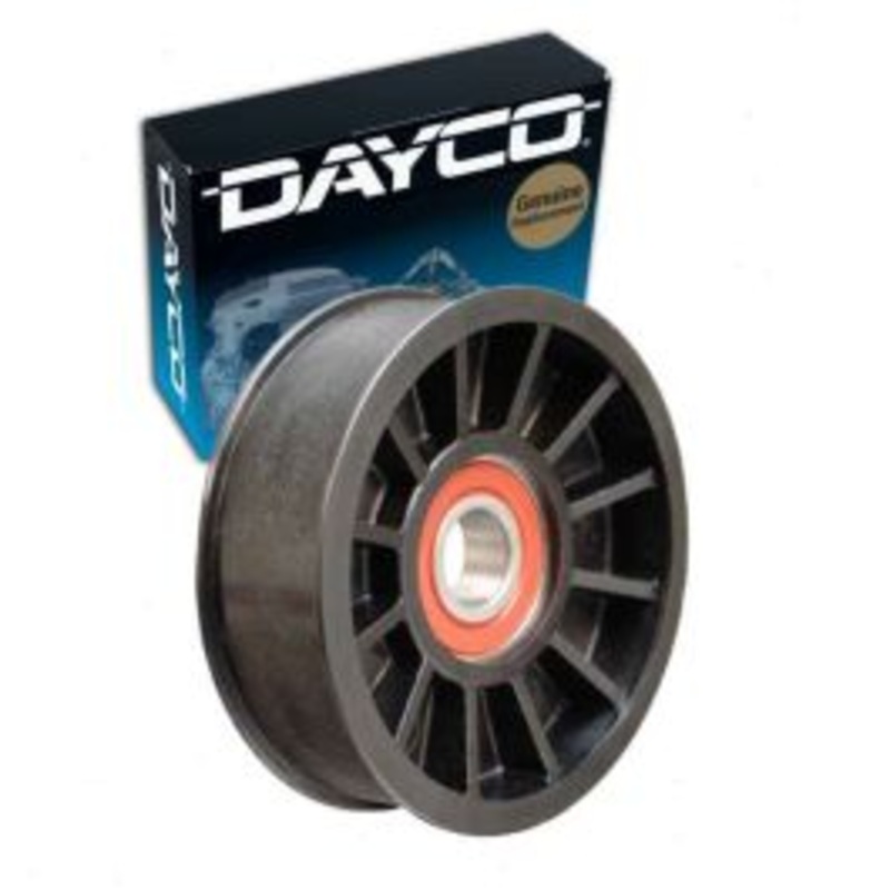Dayco Smooth Pulley Drive Belt Idler Pulley for 1990-1991 Ford E-250 Econoline Club Wagon 7.5L V8