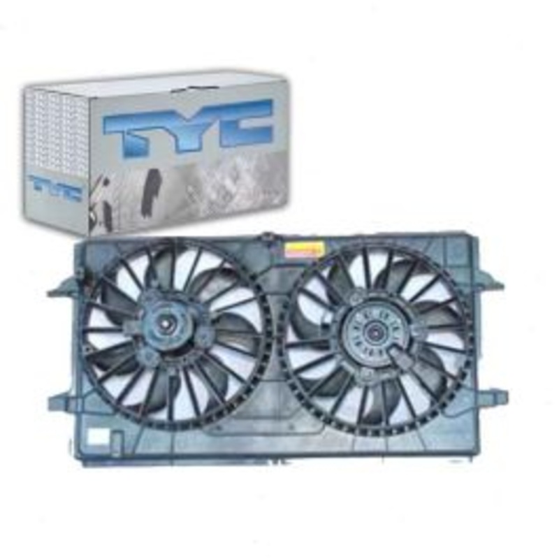 TYC 621790 Dual Radiator & Condenser Fan Assembly