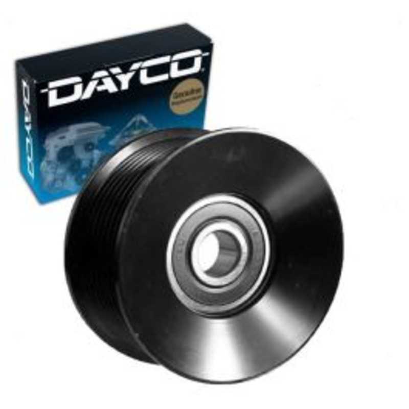 Dayco Grooved Pulley Drive Belt Idler Pulley for 2011 Ford F-350 Super Duty 6.7L V8