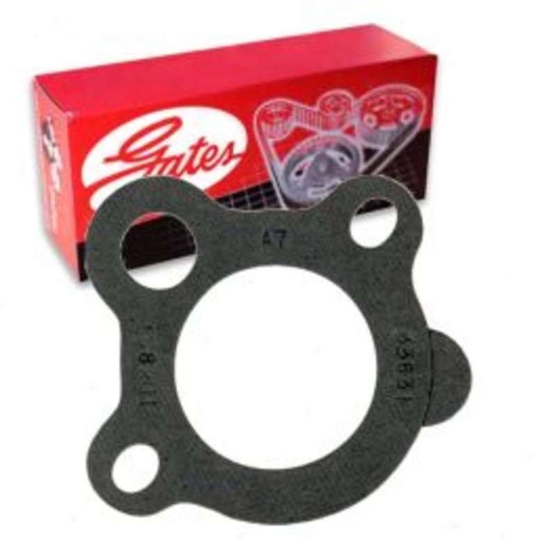 Gates Coolant Thermostat Housing Gasket for 1974 Bricklin SV-1 5.9L V8