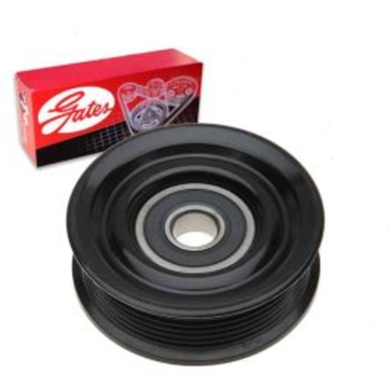 Gates DriveAlign Drive Belt Idler Pulley for 2007-2011 Jeep Wrangler 3.8L V6
