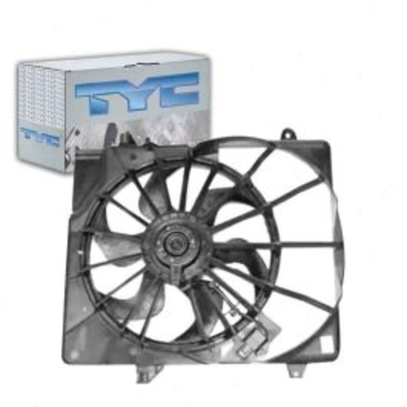 TYC 621690 Dual Radiator & Condenser Fan Assembly